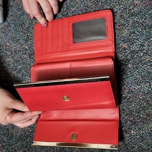 Red wallet